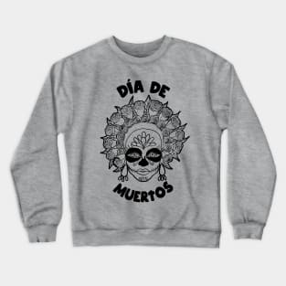 Día de Muertos - Sugar Skull Girl Crewneck Sweatshirt